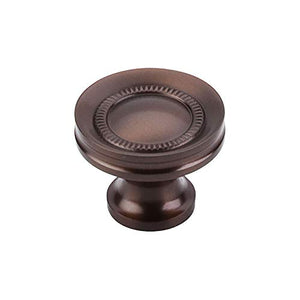 Top Knobs Button Faced Knob