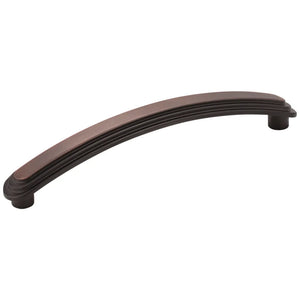 128 mm Center-to-Center Brushed Oil Rubbed Bronze Arched Calloway Cabinet Pull