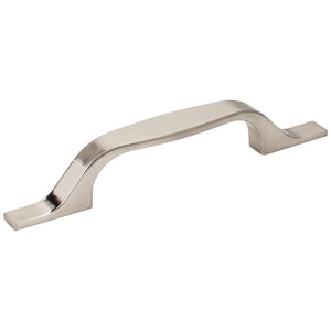 128 mm Center-to-Center Satin Nickel Square Cosgrove Cabinet Pull