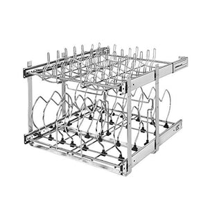 Rev-A-Shelf - - 12" Two-Tier Cookware Organizer