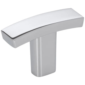 1-1/2" Overall Length Satin Nickel Square Thatcher Cabinet "T" Knob