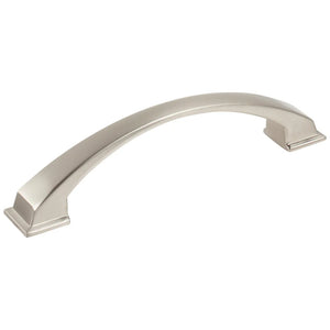 128 mm Center-to-Center Brushed Pewter Arched Roman Cabinet Pull