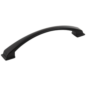 160 mm Center-to-Center Matte Black Arched Roman Cabinet Pull