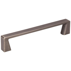 160 mm Center-to-Center Matte Black Square Boswell Cabinet Pull