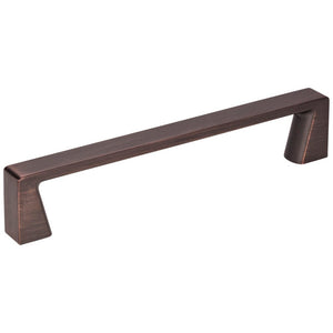 160 mm Center-to-Center Matte Black Square Boswell Cabinet Pull