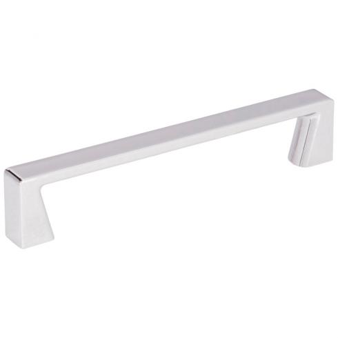 128 mm Center-to-Center Polished Chrome Square Boswell Cabinet Pull
