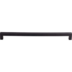 Top Knobs M1840 Nouveau III Collection 12" Square Bar Pull, Flat Black