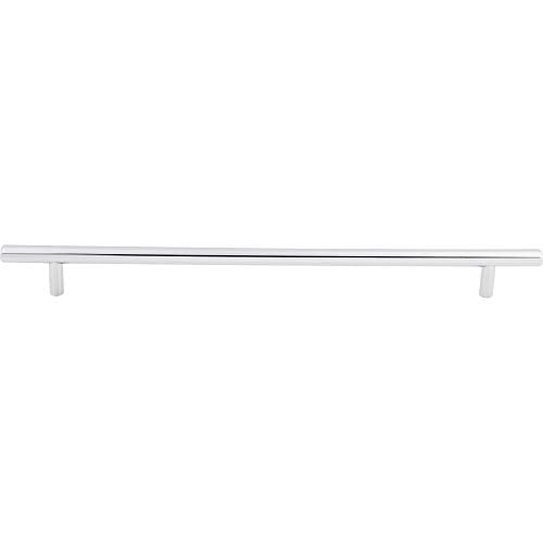 Top Knobs M1853 Bar Pulls Collection 18-7/8" Hopewell Steel Bar Pull, Polished Chrome