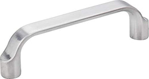 Elements 239-96BC Brenton Collection 96mm Center Scroll Cabinet Pull, Brushed Chrome Finish