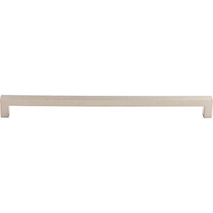 Top Knobs M1838 Asbury Collection 12" Square Bar Pull, Brushed Satin Nickel
