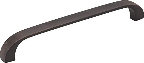 Elements 984-128DBAC Slade Collection Pull, Brushed Oil Rubbed Bronze