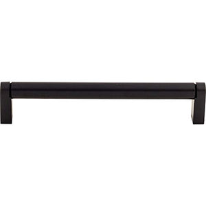 Top Knobs M1018 Bar Pulls Collection 6-5/16" Pennington Steel Bar Pull, Flat Black