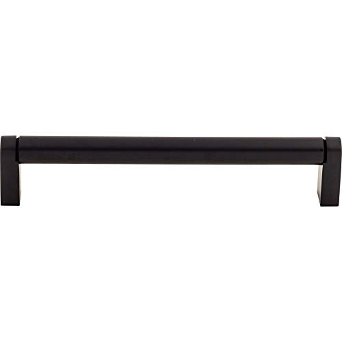 Top Knobs M1018 Bar Pulls Collection 6-5/16" Pennington Steel Bar Pull, Flat Black