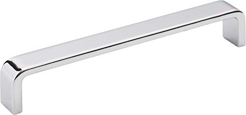 Elements 193-160PC Asher Collection 160mm Center Cabinet Pull, Polished Chrome Finish