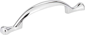 Elements by Hardware Resources - 3 in. Center to Center Merryville Cabinet Pull, Brushed Pewter