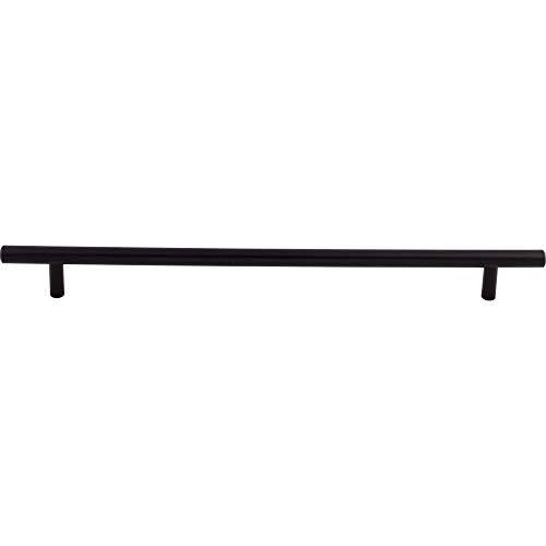 Top Knobs M992 Bar Pulls Collection 11-11/32" Hopewell Steel Bar Pull, Flat Black