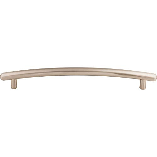 Curved 12" Center Arch Pull Finish: Brushed Satin Nickel