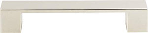 Atlas Homewares A919 Wide Square 5 Inch Center to Center Handle Cabinet Pull, Polished Nickel