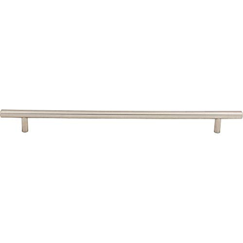 Top Knobs M433A Bar Pulls Collection 15 Inch Hopewell Bar Cabinet Pull, Brushed Satin Nickel Finish