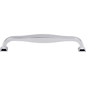 Top Knobs TK724PC Transcend Collection 6-5/16" Contour Pull, Polished Chrome