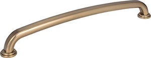 Jeffrey Alexander 527-128ABM-D Bremen Gavel Pull, Brass/Antique Brass