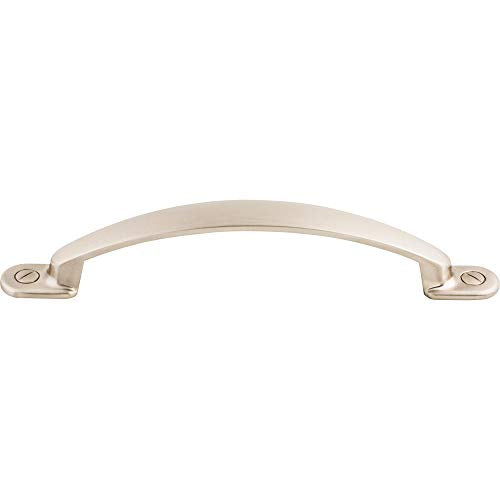 Top Knobs M1328 Asbury Collection 5-1/16" Arendal Pull, Brushed Satin Nickel