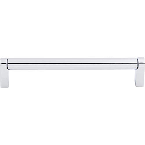 Top Knobs M2092 Bar Pulls Collection 6-5/16" Pennington Steel Bar Pull, Polished Chrome