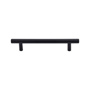 Top Knobs M989 Bar Pulls Collection 5-1/16" Hopewell Steel Bar Pull, Flat Black
