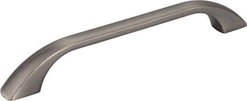 Jeffrey Alexander 4160 Sonoma Collection 6-1/4 Inch (160mm) Center Handle Cabine, Brushed Pewter