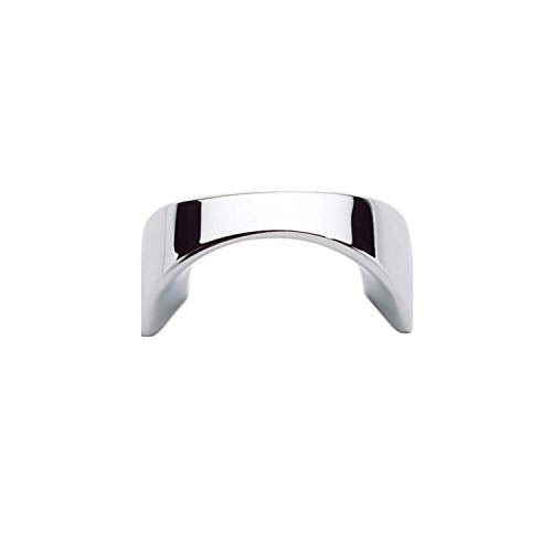 Atlas Homewares A848-CH 1.6-Inch Siena Knob from The Sleek Collection, Polished Chrome