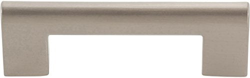 Atlas Homewares A878-BN Successi Round Rail Pull, 3.71-Inch, Brushed Nickel