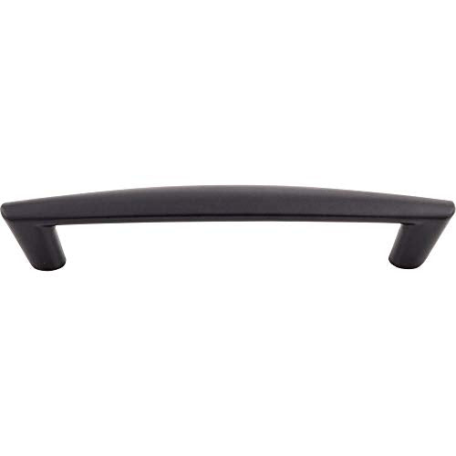 Top Knobs - M1183 - Tinley Pull 5 1/16 in. (c-c) - Flat Black - Nouveau III Collection