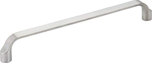 Elements 239-128BC Brenton Collection 128mm Center Scroll Cabinet Pull, Brushed Chrome Finish