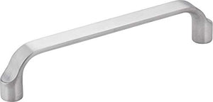 Elements 239-128BC Brenton Collection 128mm Center Scroll Cabinet Pull, Brushed Chrome Finish