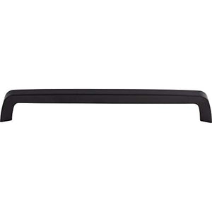 Top Knobs M2101 Nouveau III Collection 8-13/16" Tapered Bar Pull, Flat Black