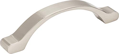 Elements 511-96SN Seaver Collection Pull, Satin Nickel