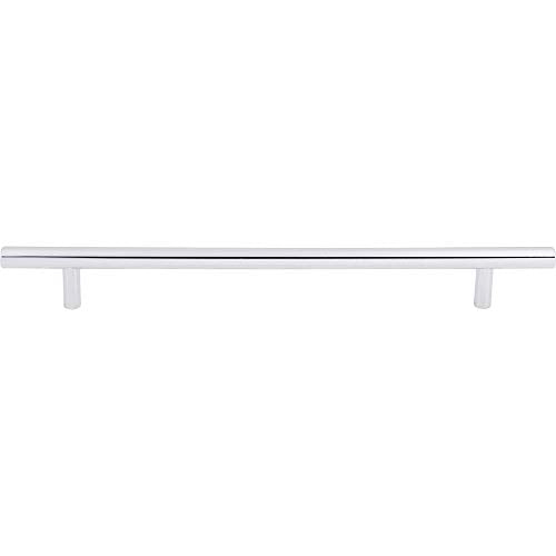 Top Knobs M1850 Bar Pulls Collection 8-13/16" Hopewell Steel Bar Pull, Polished Chrome