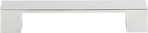 Atlas Homewares A919-CH 5-1/16 Inch Wide Square Pull, Polished Chrome