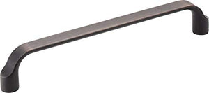 Elements 239-128BC Brenton Collection 128mm Center Scroll Cabinet Pull, Brushed Chrome Finish