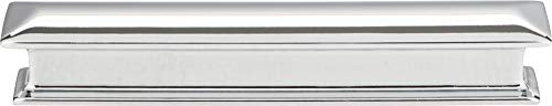 Atlas Homewares 349-CH Alcott Collection 6.50 Inch Square Bar Pull, Polished Chrome Finish