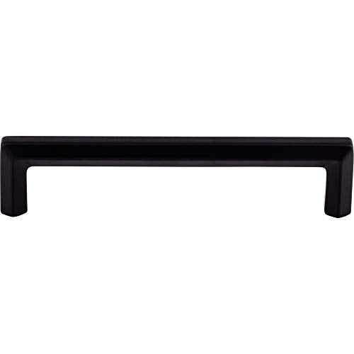 Top Knobs TK794BLK Serene Collection 5-1/16" Lydia Pull, Flat Black