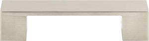 Atlas Homewares A918 Wide Square 3-3/4 Inch Center to Center Handle Cabinet Pull, Brushed Nickel