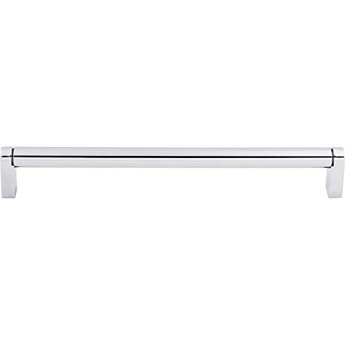 Top Knobs M2093 Bar Pulls Collection 8-13/16" Pennington Steel Bar Pull, Polished Chrome