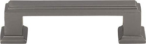 Atlas Homewares 291-SL Sutton Place Collection 3 Inch Center Handle Pull, Slate Finish