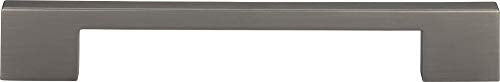 Atlas Homewares A826-SL Successi Collection 192 Center Thin Square Rail Pull, Slate Finish