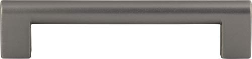 Atlas Homewares A879-SL Successi Collection 128 Center Round Rail Pull, Slate Finish