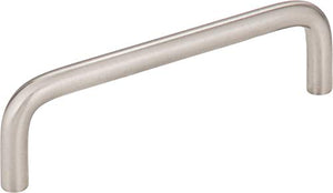 Elements S271-128BC Torino Collection 128mm Center Wired Cabinet Pull, Brushed Chrome Finish