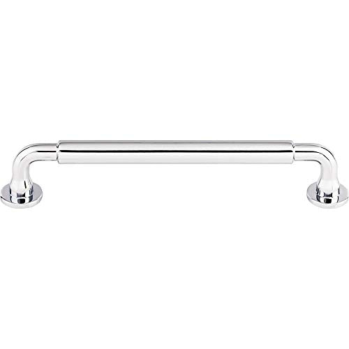 Top Knobs TK824PC Serene Collection 6-5/16" Lily Pull, Polished Chrome