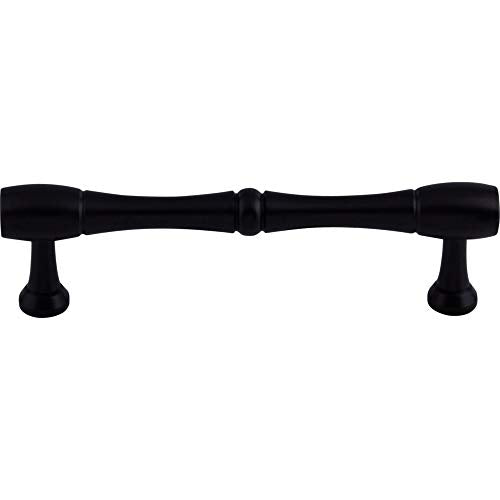 Top Knobs - M795-96 - Nouveau Bamboo Pull 3 3/4 in. (c-c) - Patina Black - Appliance Collection