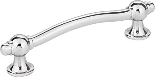 Elements Syracuse Cabinet Pull 96mm Center to Center Polished Chrome